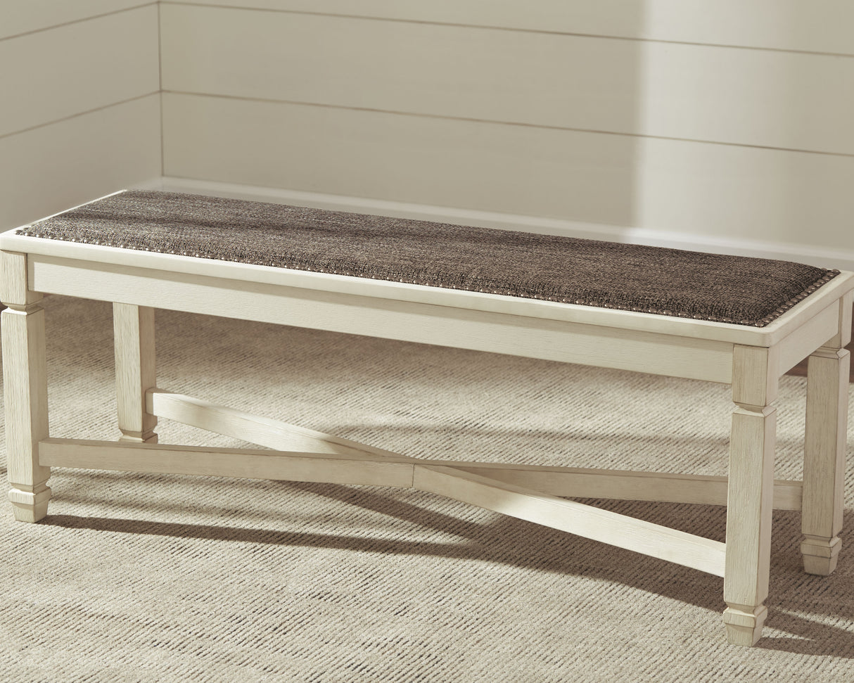 Bolanburg Two-tone Dining Bench from Ashley - Luna Furniture
