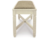 Bolanburg Two-tone Dining Table, 4 Chairs, Bench, Server and Display Cabinet from Ashley - Luna Furniture