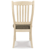 Bolanburg Two-tone Dining Table, 4 Chairs, Bench, Server and Display Cabinet from Ashley - Luna Furniture