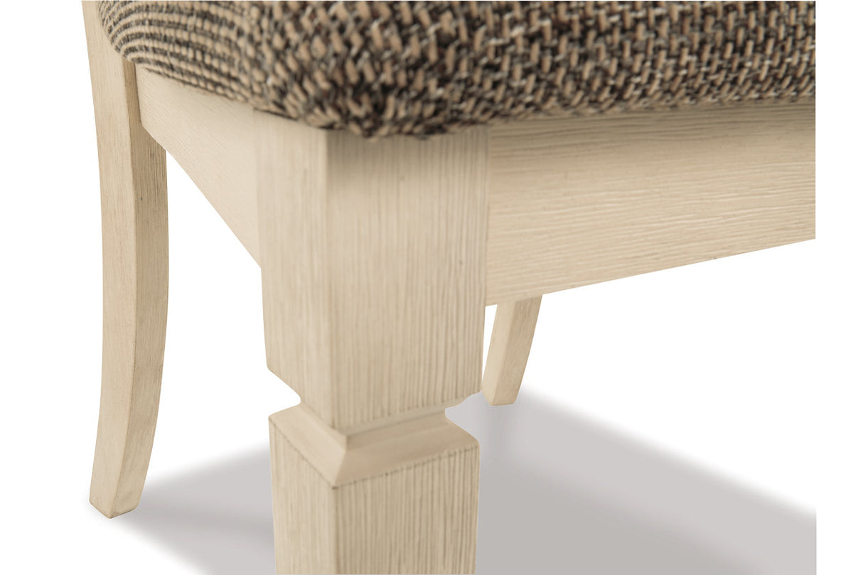 Bolanburg Antique White Dining Table with 2 Chairs and 2 Benches from Ashley - Luna Furniture