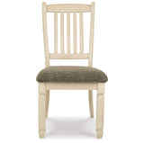 Bolanburg Two-tone Dining Table and 6 Chairs with Server from Ashley Furniture - Luna Furniture
