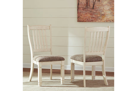Bolanburg Two-tone Dining Table with 6 Chairs from Ashley Furniture - Luna Furniture