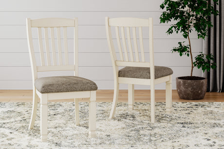 Bolanburg Antique White Dining Table and 8 Chairs from Ashley Furniture - Luna Furniture