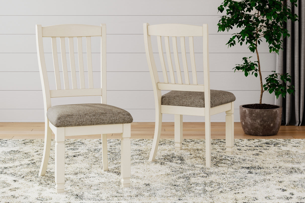 Bolanburg 2-Piece Dining Room Chair in Two-tone from Ashley Furniture - Luna Furniture