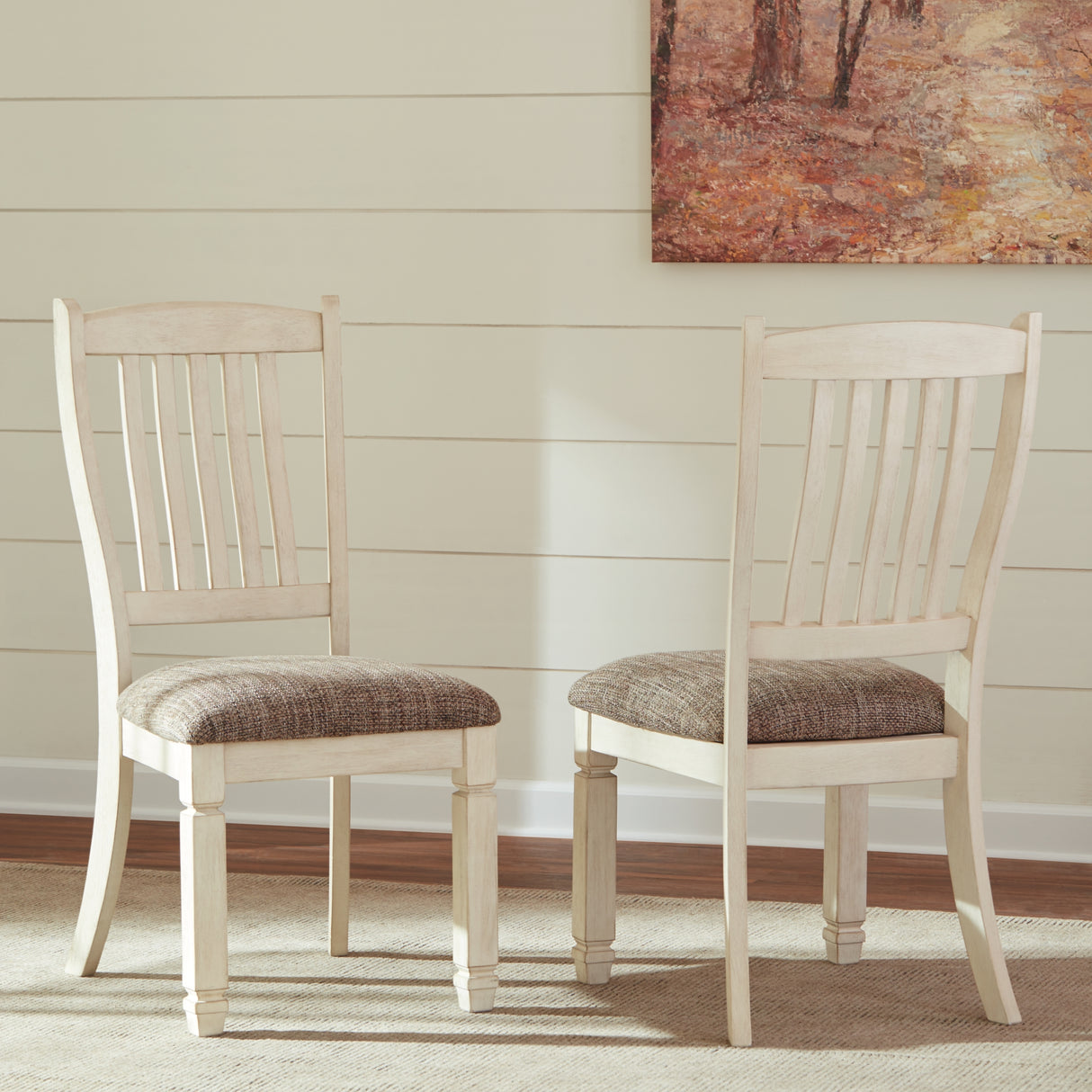 Bolanburg Two-tone Dining Chair, Set of 2 from Ashley Furniture - Luna Furniture