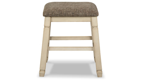 Bolanburg Two-tone Counter Height Barstool, Set of 2 from Ashley - Luna Furniture