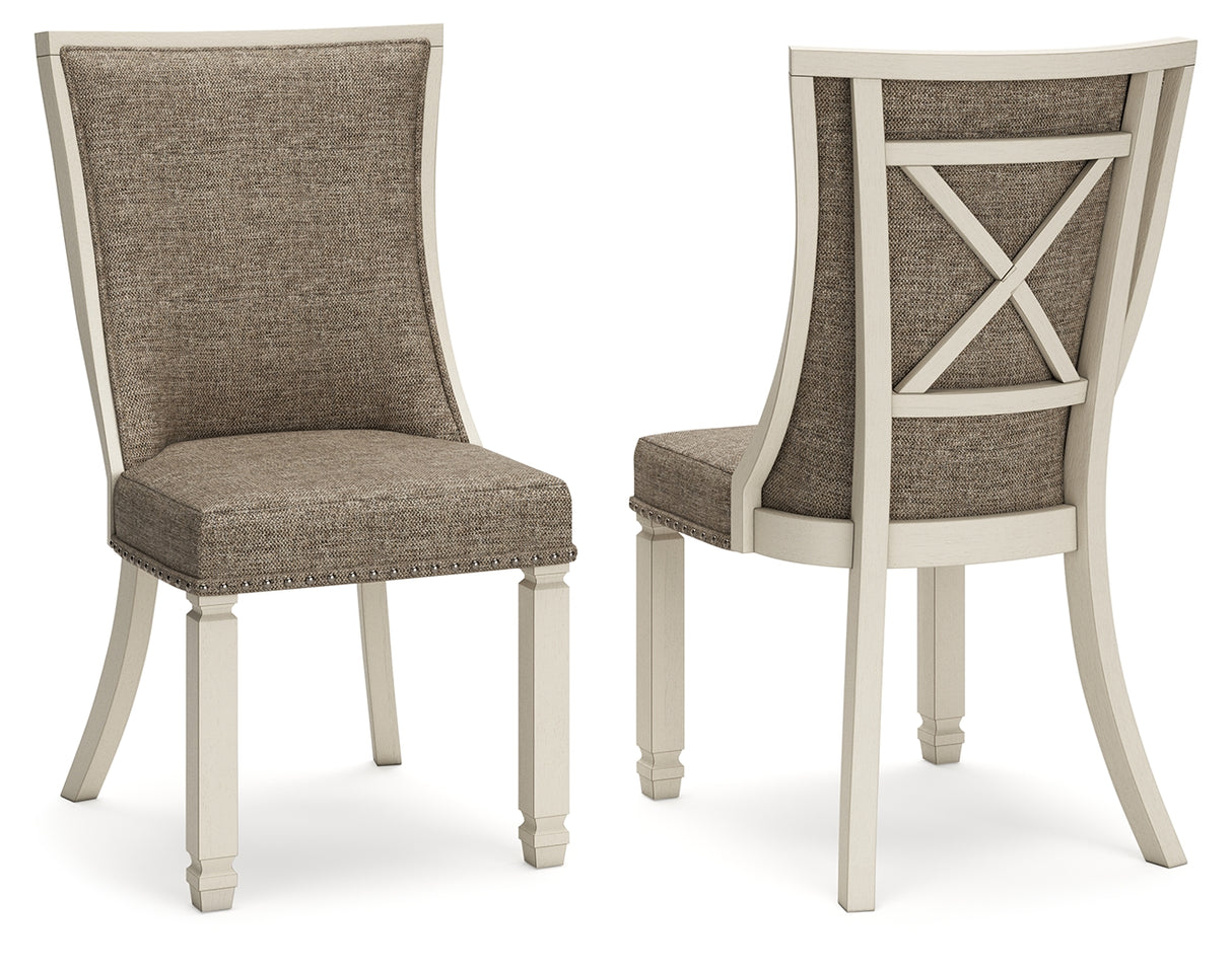 Bolanburg 2-Piece Dining Room Chair in Two-tone from Ashley Furniture - Luna Furniture