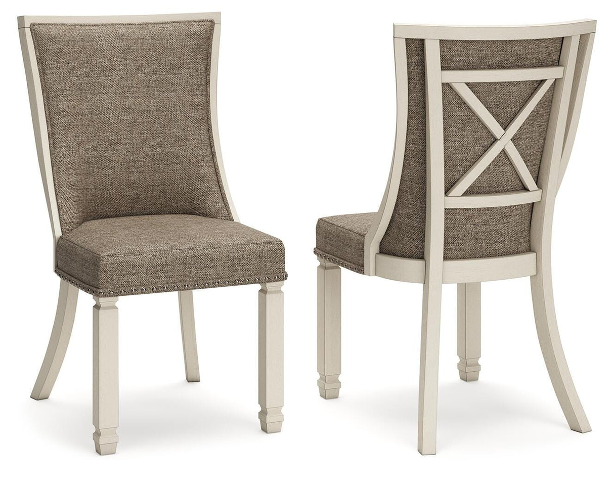 Bolanburg Two-tone Dining Chair, Set of 2 from Ashley Furniture - Luna Furniture