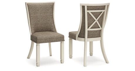 Bolanburg Two-tone Dining Chair, Set of 2 from Ashley - Luna Furniture