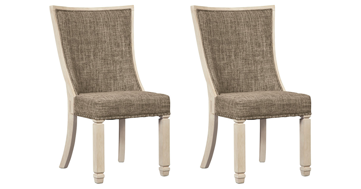 Bolanburg 2-Piece Dining Room Chair in Two-tone from Ashley Furniture - Luna Furniture