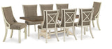 Bolanburg Dining Extension Table and 8 Chairs from Ashley Furniture - Luna Furniture