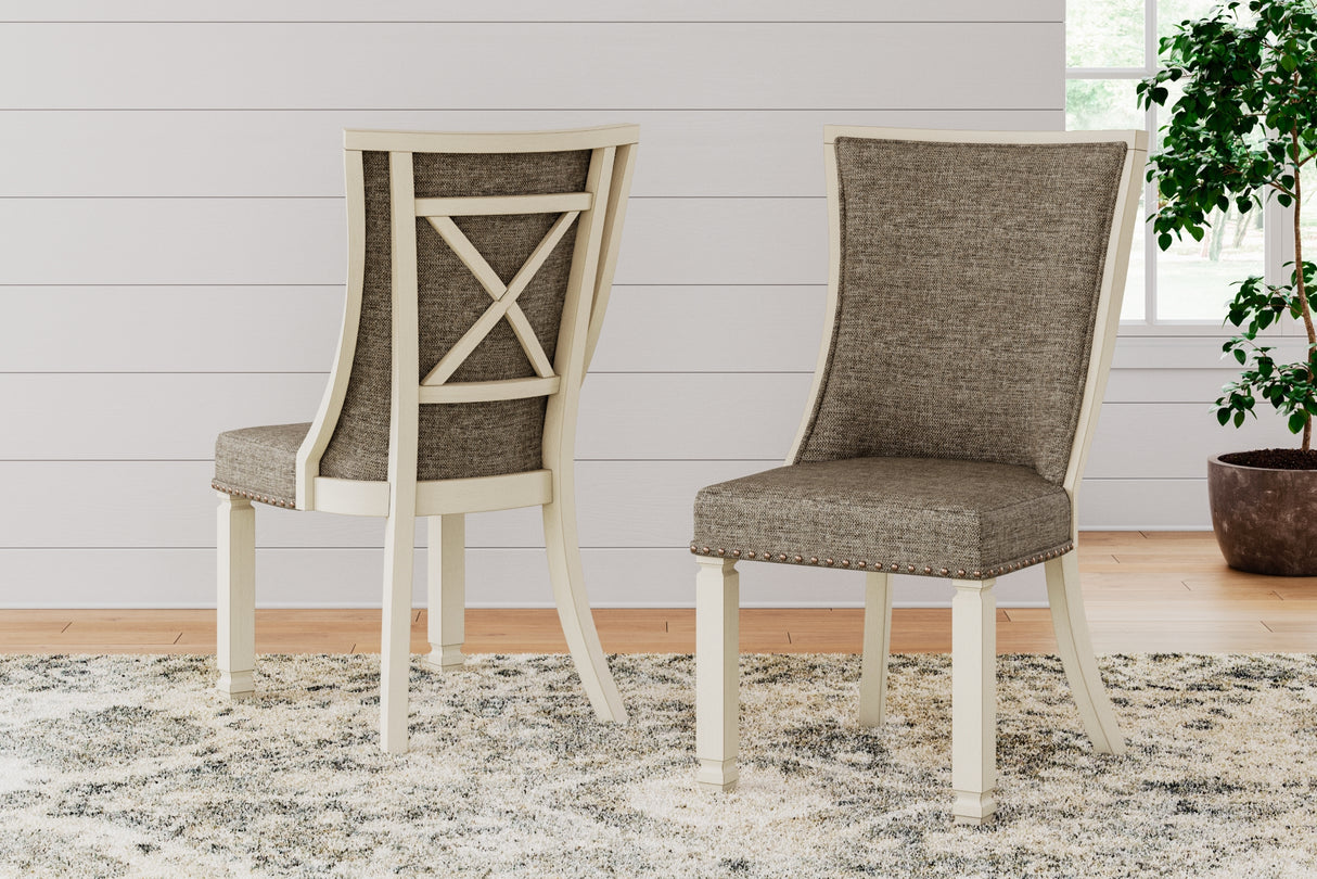 Bolanburg Two-tone Dining Chair, Set of 2 from Ashley Furniture - Luna Furniture