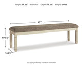 Bolanburg in Antique White from Ashley Furniture - Luna Furniture