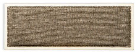 Bolanburg Antique White Counter Height Dining Table, 4 Barstools, Bench and Server from Ashley - Luna Furniture