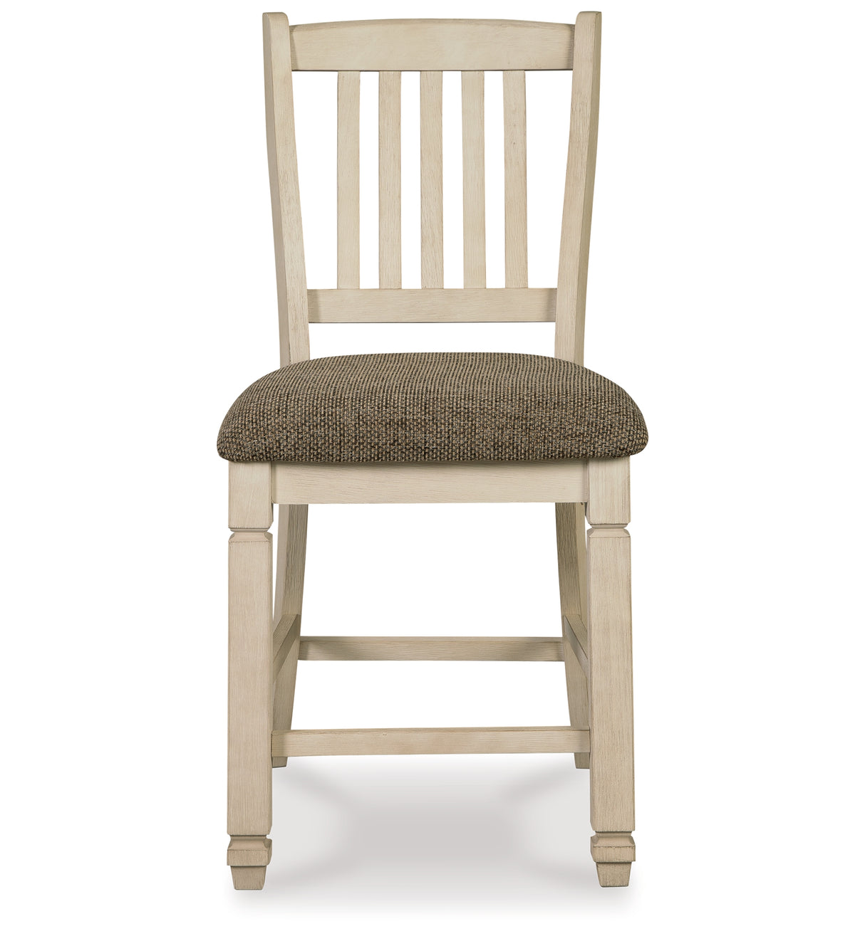 Bolanburg Counter Height Dining Table and 4 Barstools and Bench in Two-tone from Ashley - Luna Furniture