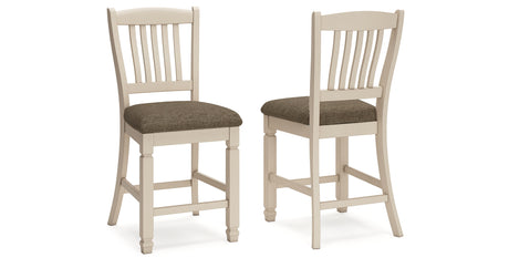 Bolanburg 2-Piece Bar Stool in Two-tone from Ashley - Luna Furniture