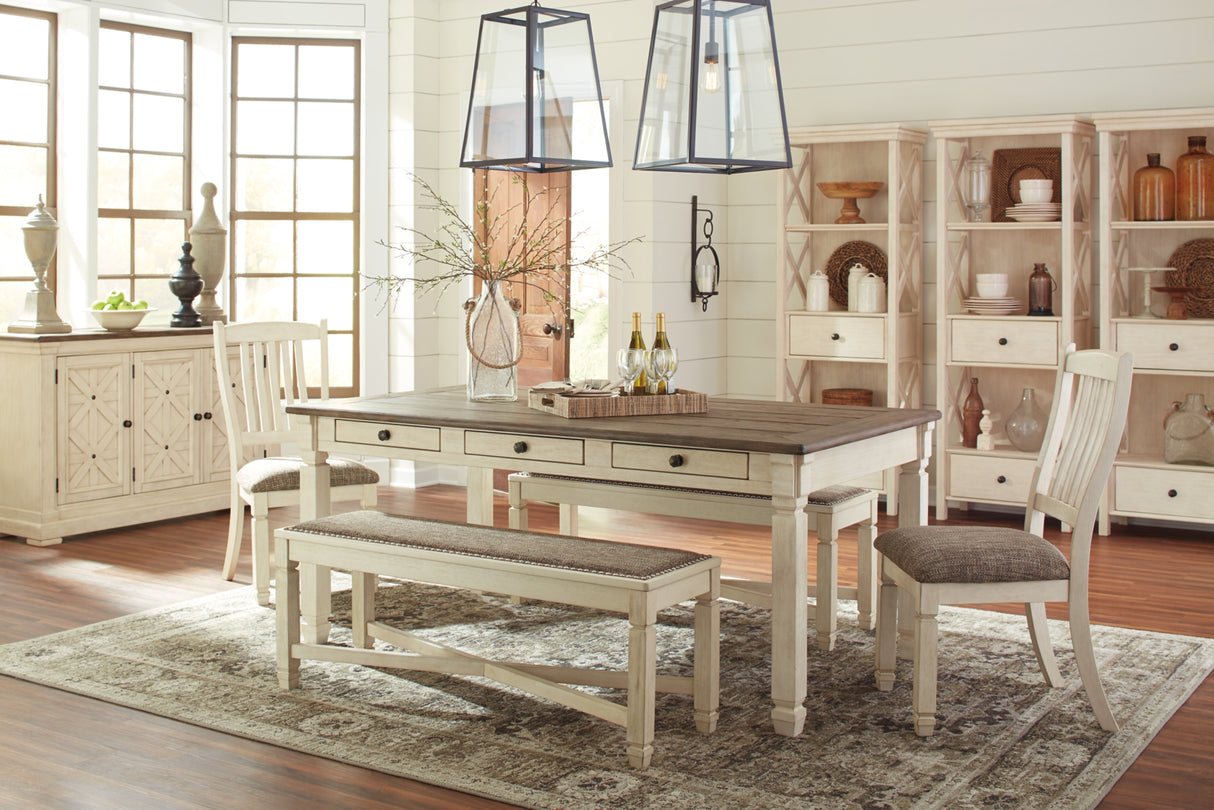 Bolanburg 2-Piece Dining Room Chair in Two-tone from Ashley Furniture - Luna Furniture