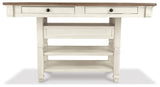 Bolanburg Antique White Counter Height Dining Table from Ashley Furniture - Luna Furniture