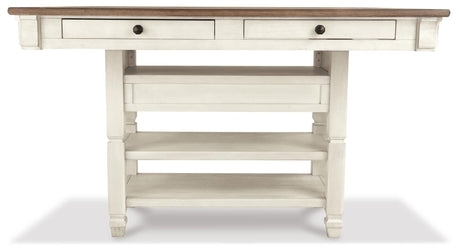 Bolanburg Antique White Counter Height Dining Table from Ashley Furniture - Luna Furniture