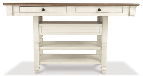 Bolanburg Antique White Counter Height Set from Ashley - Luna Furniture