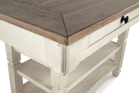Bolanburg Antique White Counter Height Dining Table with 4 Barstools from Ashley Furniture - Luna Furniture