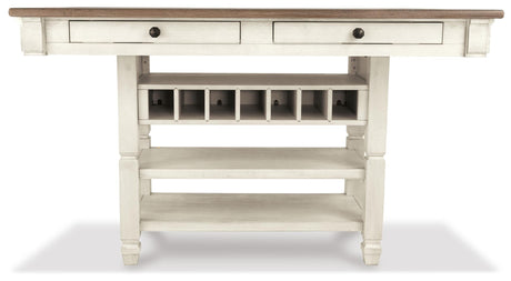 Bolanburg Counter Height Dining Table and 4 Barstools from Ashley - Luna Furniture