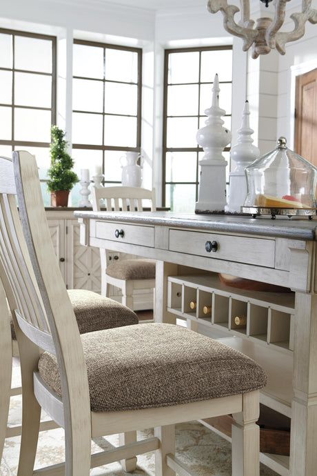 Bolanburg Antique White Counter Height Dining Table from Ashley Furniture - Luna Furniture