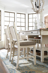 Bolanburg Antique White Counter Height Dining Table from Ashley Furniture - Luna Furniture