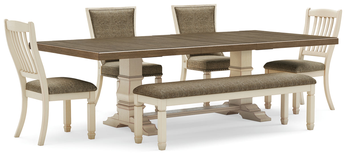 Bolanburg in Antique White from Ashley Furniture - Luna Furniture