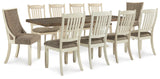Bolanburg Antique White Two-tone Extendable Dining Set from Ashley - Luna Furniture