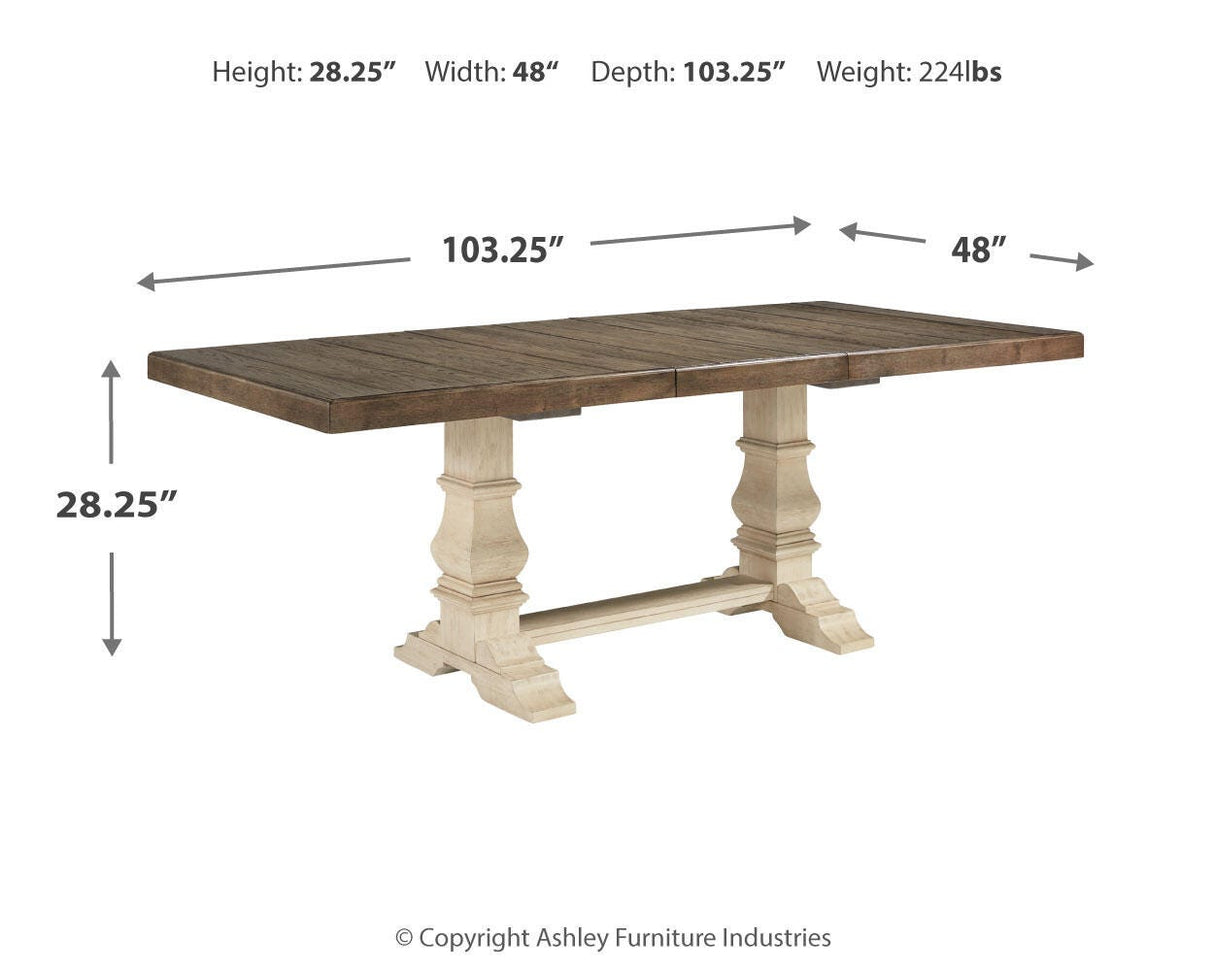 Bolanburg in Antique White from Ashley Furniture - Luna Furniture