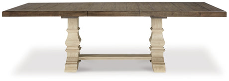Bolanburg Antique White Dining Table and 8 Chairs from Ashley Furniture - Luna Furniture