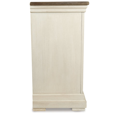 Bolanburg Two-tone Dining Table, 4 Chairs, Bench, Server and Display Cabinet from Ashley - Luna Furniture