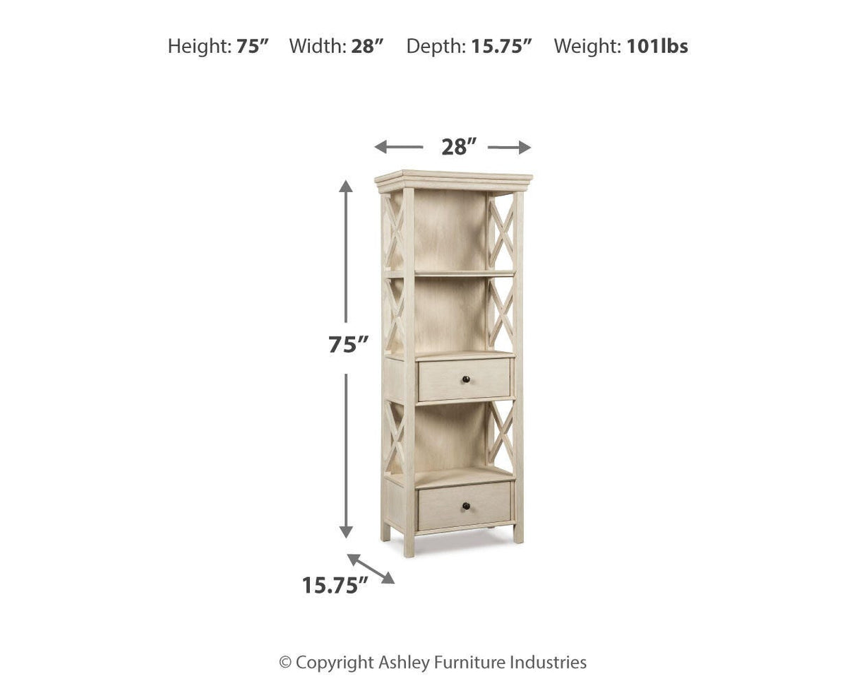 Bolanburg Antique White Display Cabinet from Ashley Furniture - Luna Furniture