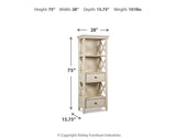 Bolanburg Antique White Display Cabinet from Ashley Furniture - Luna Furniture