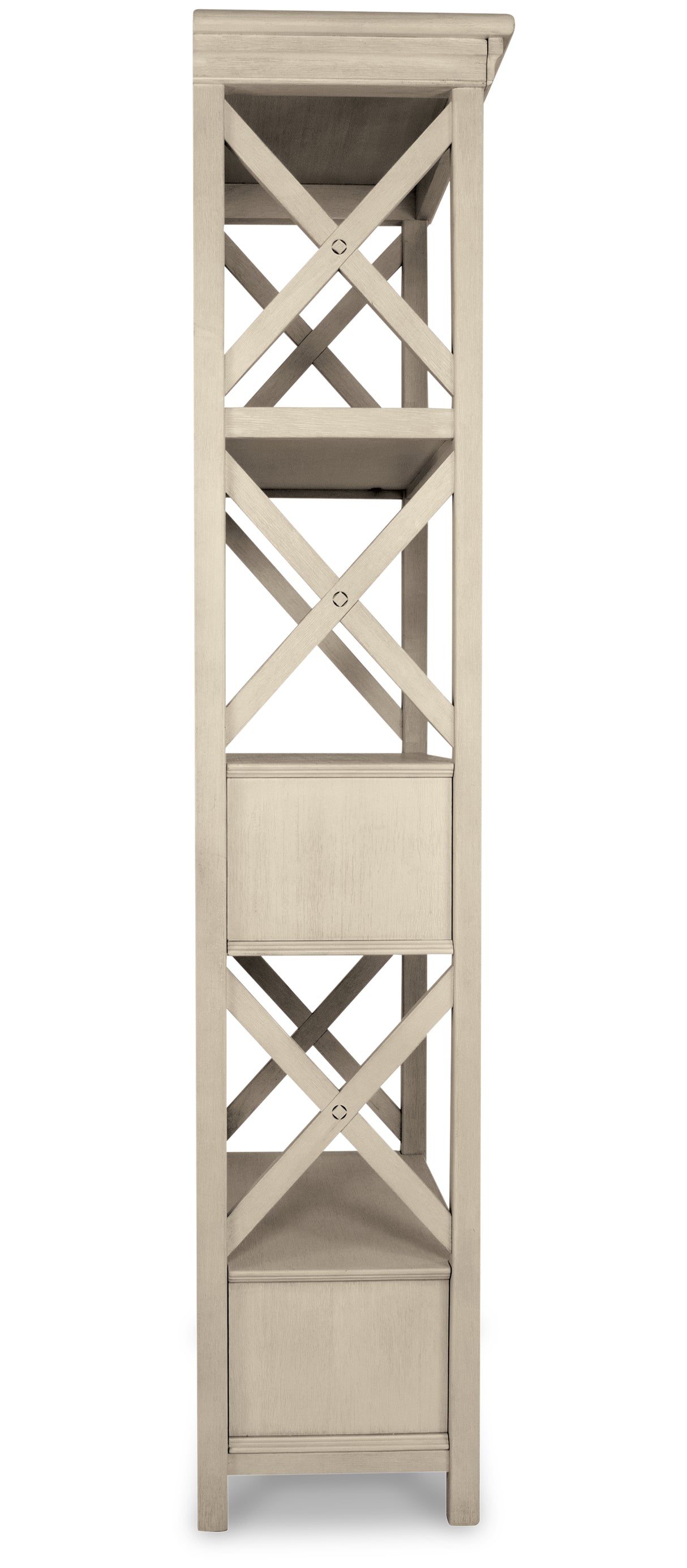 Bolanburg Antique White Display Cabinet from Ashley Furniture - Luna Furniture