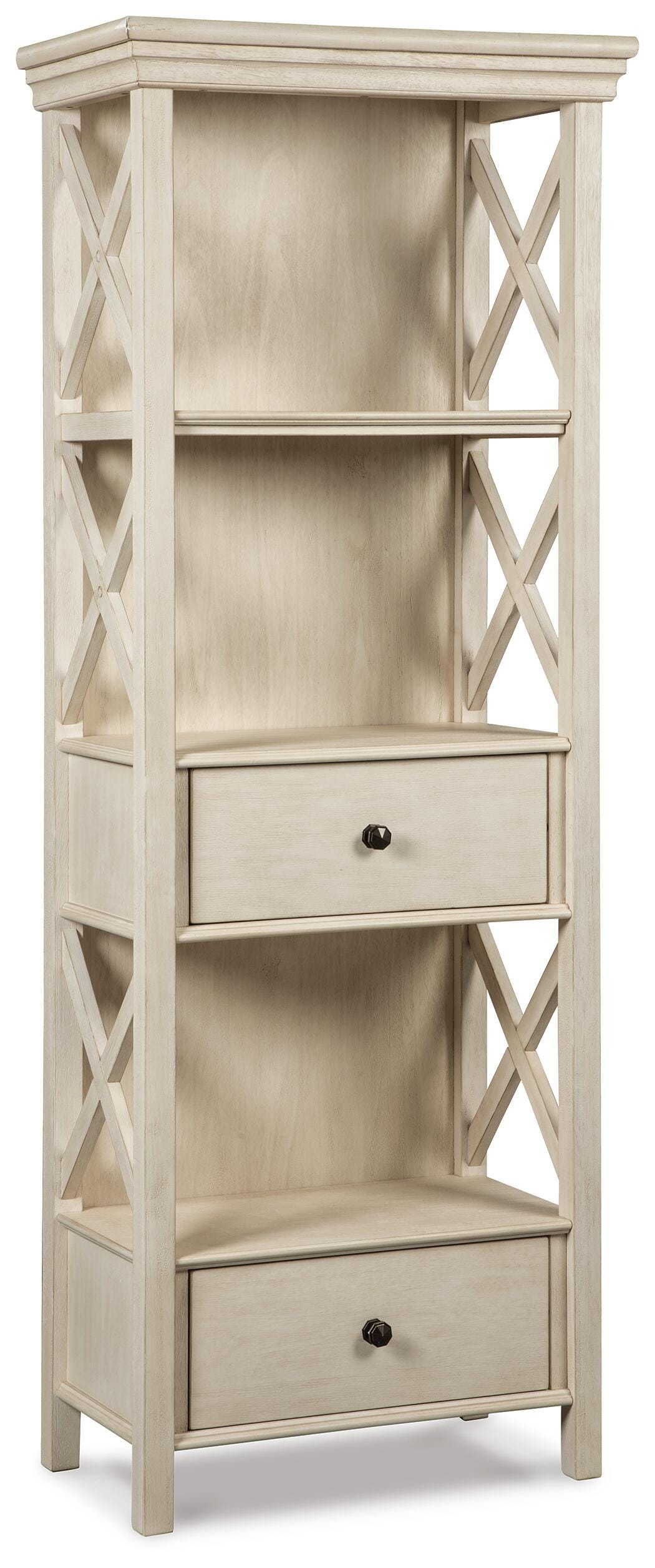 Bolanburg Antique White Display Cabinet from Ashley Furniture - Luna Furniture