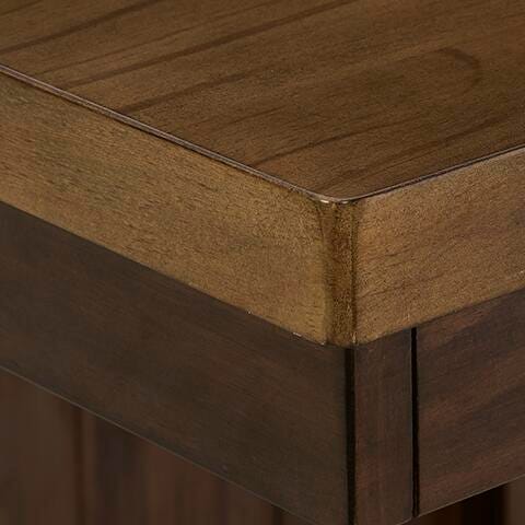 Rylandeen Light Brown/Dark Brown Counter Height Extension Dining Table and 4 Barstools from Ashley Furniture - Luna Furniture