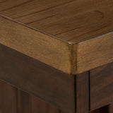 Rylandeen Light Brown/Dark Brown Counter Height Extension Dining Table and 6 Barstools from Ashley - Luna Furniture