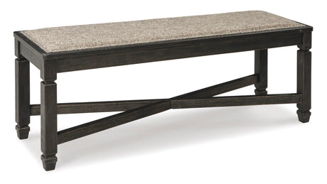 Tyler Creek Black/Grayish Brown Rectangular Dining Set from Ashley - Luna Furniture