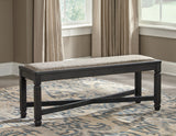 Tyler Creek Black/Grayish Brown Rectangular Dining Set from Ashley - Luna Furniture