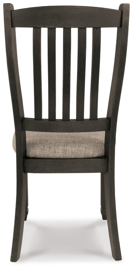 Tyler Creek Black/Grayish Brown Dining Chair, Set of 2 from Ashley - Luna Furniture