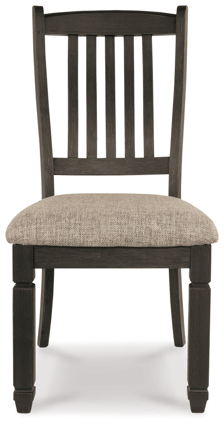 Tyler Creek Black/Grayish Brown Dining Chair, Set of 2 from Ashley - Luna Furniture