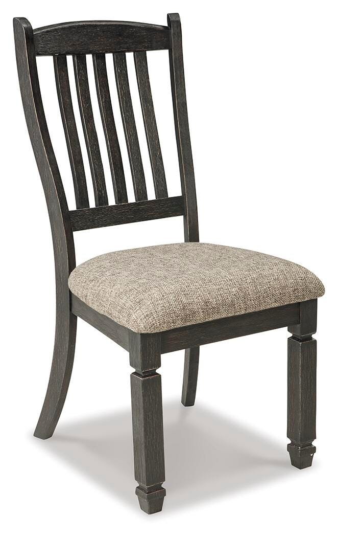 Tyler Creek Black/Grayish Brown Dining Chair, Set of 2 from Ashley - Luna Furniture