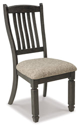 Tyler Creek Black/Grayish Brown Dining Chair, Set of 2 from Ashley - Luna Furniture