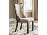 Tyler Creek Black/Grayish Brown Dining Table and 4 Chairs from Ashley Furniture - Luna Furniture