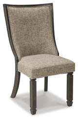 Tyler Creek Black/Grayish Brown Dining Chair, Set of 2 from Ashley - Luna Furniture