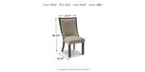 Tyler Creek Black/Grayish Brown Dining Table and 4 Chairs from Ashley Furniture - Luna Furniture
