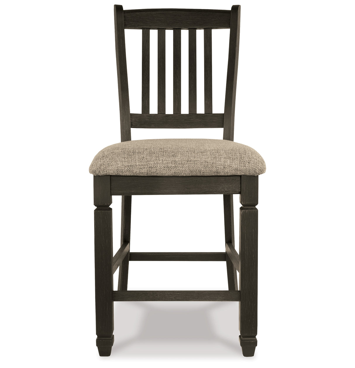 Tyler Creek Black/Gray Counter Height Dining Table and 2 Barstools from Ashley - Luna Furniture