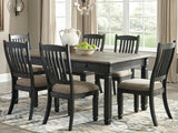 Tyler Creek Black/Gray Dining Table from Ashley - Luna Furniture